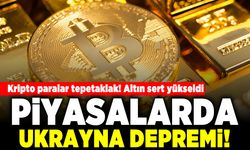 Kripto paralar tepetaklak! Altın sert yükseldi!