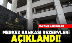 Merkez Bankası rezervleri açıklandı! 114.7 milyar dolar!