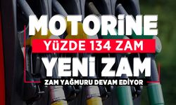 Motorine bir zam daha geldi