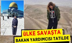 Ukrayna savaşın eşiğinde, Bakan Yardımcısı Kudüs tatilinde!