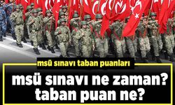 2022 MSÜ Taban Puanları, Milli Savunma Üniversitesi Puan Türleri