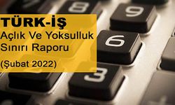 Açlık Ve Yoksulluk Sınırı Araştırması Şubat 2022