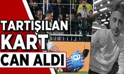 Fenerbahçe- Trabzonspor maçını izlerken 'kırmızı kart' sonrası kalbine yenik düştü