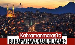 KAHRAMANMARAŞ HAFTALIK HAVA DURUMU