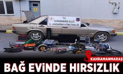 Kahramanmaraş’ta bağ evinde hırsızlık