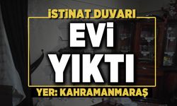 Kahramanmaraş’ta istinat duvarı binanın üzerine yıkıldı