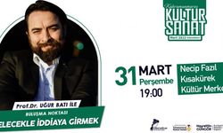 Kültür Sanat Etkinliklerinde Yazar Batı Konferansı