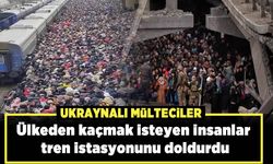 Ukrayna'dan yürek parçalayan görüntüler! Ülkeden kaçmak isteyen insanlar tren istasyonunu doldurduÜlkeden kaçmak isteyen insanlar tren istasyonunu doldurdu