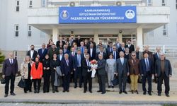 Üniversitemiz Senatosu Haftalık Olağan Toplantısını Pazarcık’ta Gerçekleştirdi