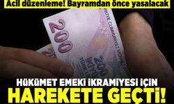 Acil düzenleme! Bayramdan önce yapılacak! Hükümet emekli ikramiyesi için harekete geçti!