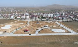 Afşin Millet Bahçesi Hızla Yükseliyor