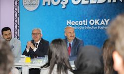 BAŞKAN OKAY GENÇLİK MERKEZİ ÖĞRENCİLERİYLE BİR ARAYA GELDİ