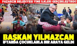 Başkan YILMAZCAN iftarda çocuklarla bir araya geldi!