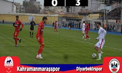Diyarbekirspor: 3 Kahramanmaraşspor: 0