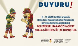 Geleneksel Karagöz – Hacivat Oyunu İptal Edildi