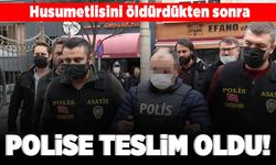 Husumetlisini öldürdükten sonra polise teslim oldu!