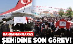 Kahramanmaraş şehidine son görev!