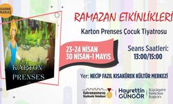 ‘Karton Prenses’ Minik Tiyatroseverlerle Buluşacak