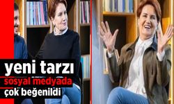 Meral Akşener'in yeni tarzı sosyal medyayı salladı!
