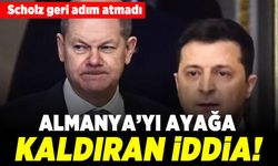 Scholz geri adım atmadı! Almanya'yı ayağa kaldıran idda!