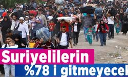Son araştırmada dikkat çeken sonuçlar! "Suriye'ye dönmem" diyenlerin oranı 2020'de yüzde 78'e çıktı
