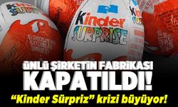 Ünlü şirketin fabrikası "Kinder süpriz" krizi büyüyor!