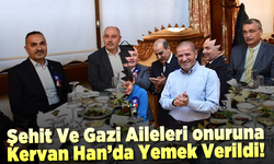 Vali coşkun, şehit ve gazi aileleriyle iftarda buluştu
