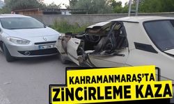Kahramanmaraş’ta zincirleme kaza:  yaralı