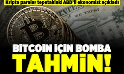 Kripto paralar tepetaklak! ABD'li ekonomist açıkladı. Bitcoin için bomba tahmin!