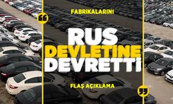 Otomotiv devinden flaş karar! Rus devletine devredildi