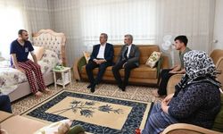 Başkan Güngör’den Çam Ailesine Geçmiş Olsun Ziyareti