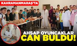 Kahramanmaraş'ta ahşap oyuncaklar can buldu!