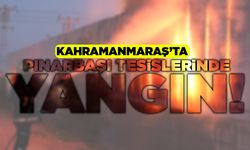 Kahramanmaraş'ta Pınarbaşı tesislerinde yangın!