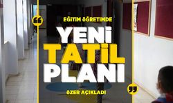 Milli Eğitim Bakanı Mahmut Özer yeni eğitim yılının tatil programını açıkladı
