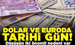 Dolar ve Euroda tarihi gün! Düşüşün iki önemli nedeni var!