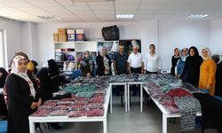 DULKADİROĞLU GENÇLİK MERKEZİ KURSİYERLERDEN İHTİYAÇ SAHİPLERİNE BAYRAM HEDİYESİ