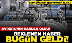 Euro yükseldi gaz fiyatları düştü! Avrupa'nın kabusu oldu! Beklenen haber bugün geldi!