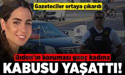 Gazeteciler ortaya çıkardı! BIden'ın koruması genç kadına kabusu yaşattı!