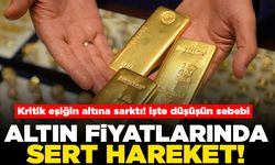 Kritik eşiğin altına sarktı! işte düşüşün sebebi! Altın fiyatlarında sert hareket!