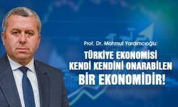 Yardımcıoğlu: Türkiye Ekonomisi Kendi Kendini Onarabilen Bir Ekonomidir