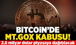 Bitcoin'de MT.GOX kabusu! 2.8 milyar dolar piyasaya dağıtılacak!