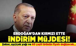 Erdoğan'dan kırmızı ette indirim müjdesi! Şeker, ayçiçek yağı ve 40 çeşit ürünün fiyatı değişecek...