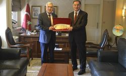 Rektör Can, Kamu Başdenetçisi Şeref Malkoç’u Ziyaret Etti