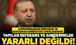 Cumhurbaşkanı Erdoğan'ın konuşması Hindistan'ı sinirlendirdi! Yapılan referans ve göndermeler yararlı değildi!