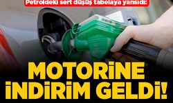 Petroldeki sert düşüş tabelaya yansıdı! Motorine indirim geldi!
