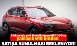 Türkiye'nin yerli elektrik otomobili TOGG'un yaklaşık 910 binden satışa sunulması bekleniyor!