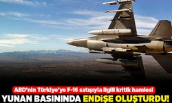 ABD'nin Türkiye'ye F-16 satışıyla ilgili kritik hamlesi yunan basınında endişe oluşturdu!