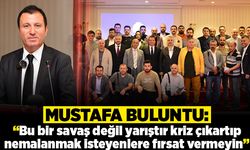 “Bu bir savaş değil yarıştır, kriz çıkartıp nemalanmak isteyenlere fırsat vermeyin”