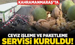 Kahramanmaraş’ta ceviz işleme ve paketleme tesisi kuruldu