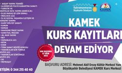 KAMEK Kurs Kayıtları Devam Ediyor
